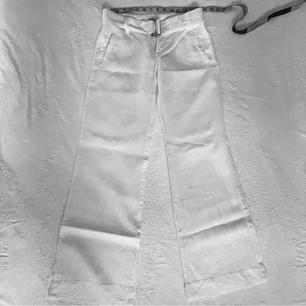 Calvin Klein Women’s White Linen Pants